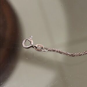 Delicate 925 18 inchRope Chain Necklace